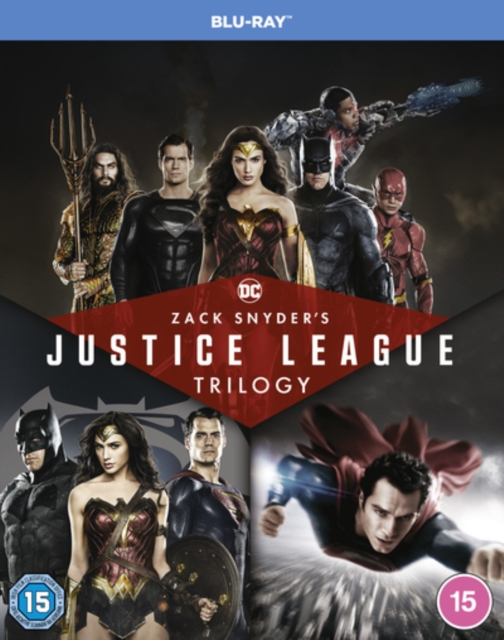 Zack Snyder's Justice League Trilogy 2021 Blu-ray / Box Set - MangaShop.ro