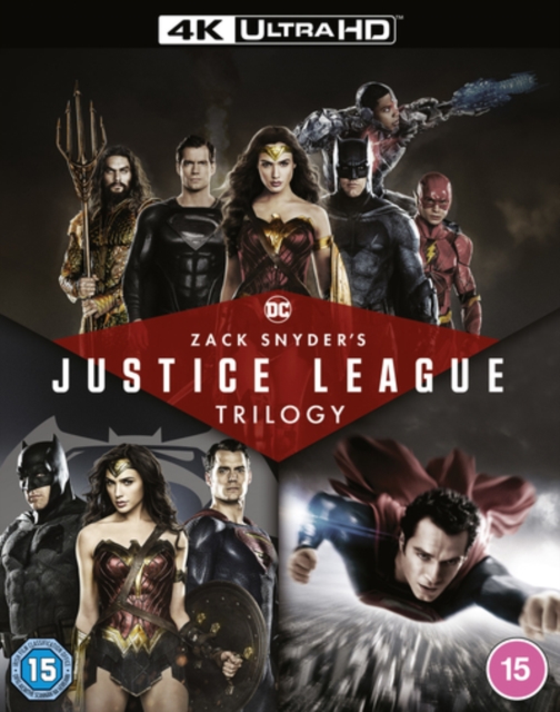 Zack Snyders Justice League Trilogy 4K Ultra HD - MangaShop.ro
