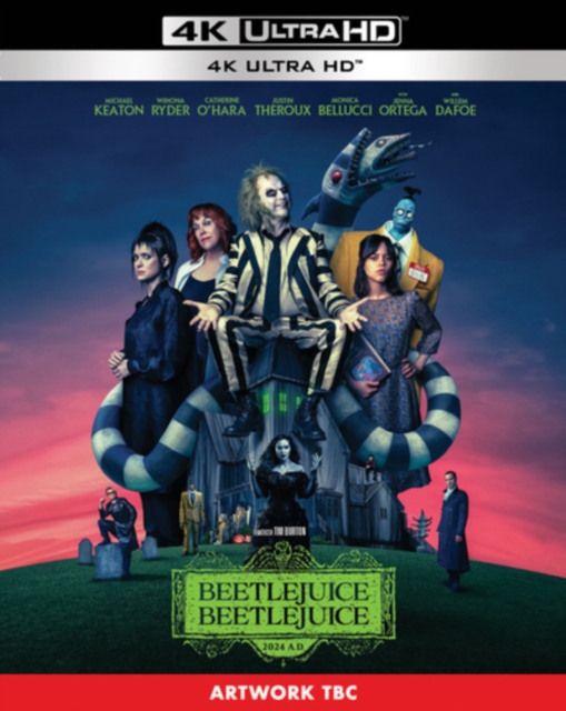 Beetlejuice Beetlejuice 2024 Blu-ray / 4K Ultra HD - MangaShop.ro