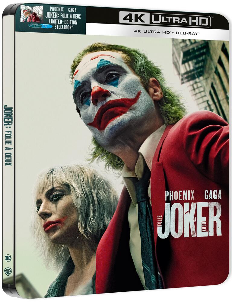 Joker 2 - Folie A Deux Limited Edition Steelbook 4K Ultra HD + Blu-Ray - MangaShop.ro