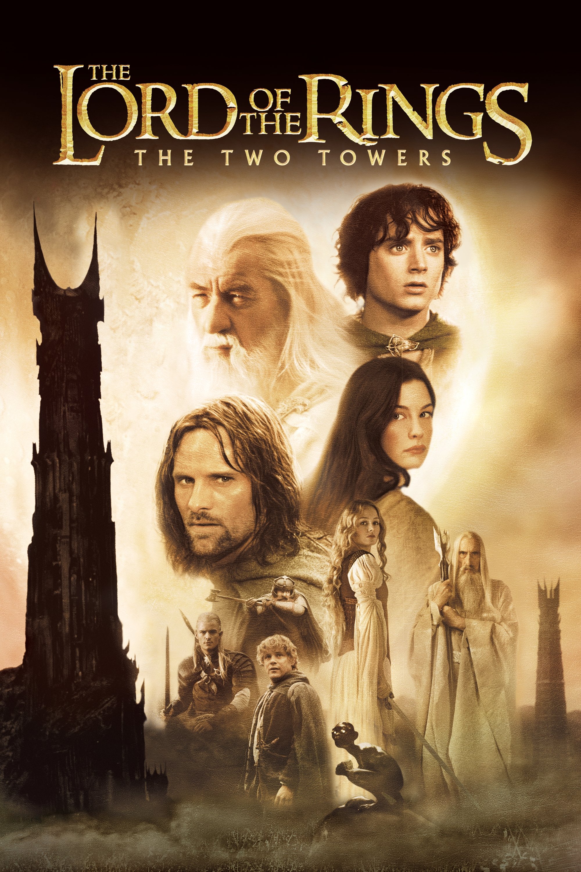 The Lord of the Rings: The Two Towers 2002 Blu-ray / 4K Ultra HD (Steelbook) - MangaShop.ro
