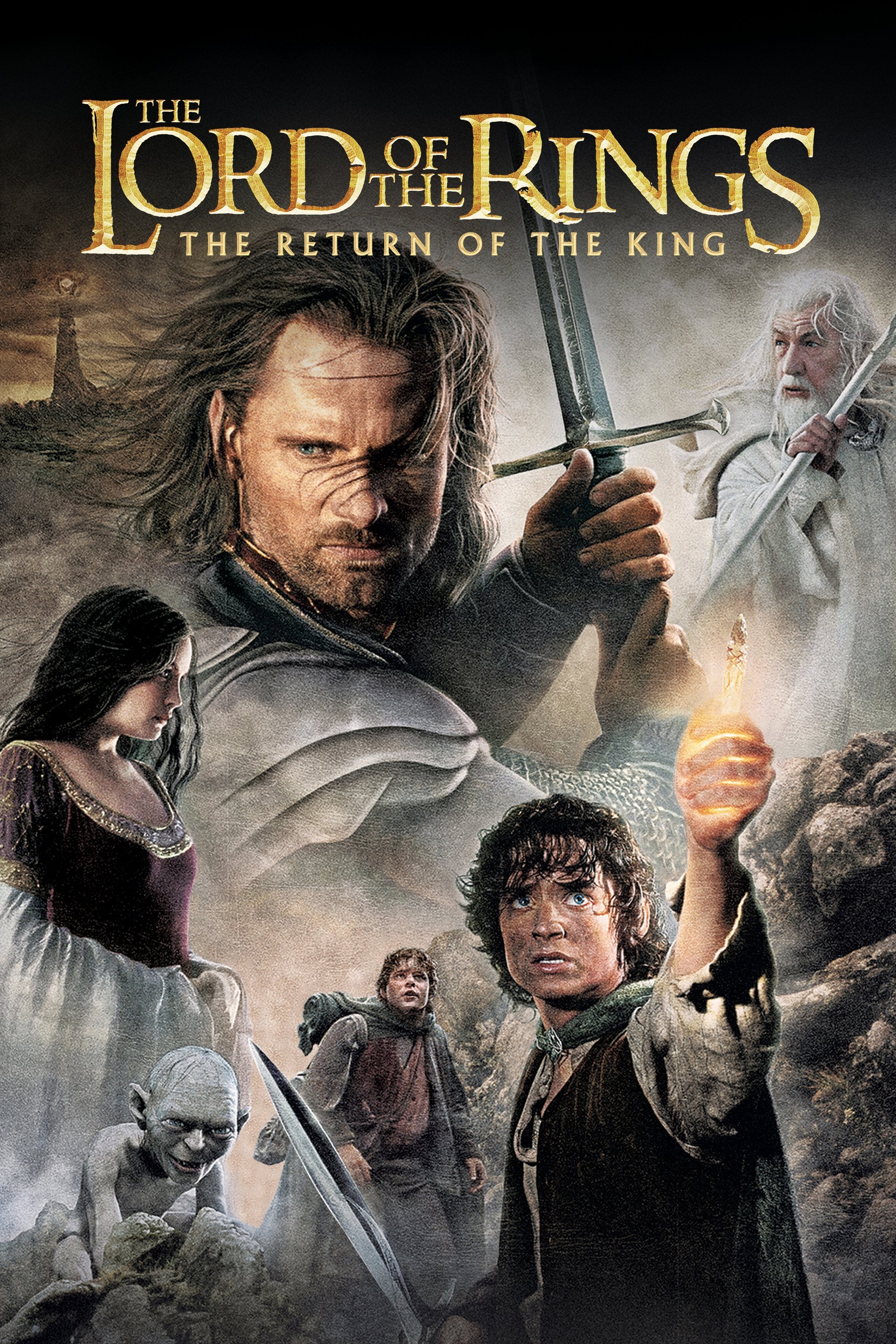 The Lord of the Rings: The Return of the King 2003 Blu-ray / 4K Ultra HD (Steelbook) - MangaShop.ro