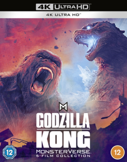 Godzilla X Kong: Monsterverse - 5-film Collection 2024 Blu-ray / 4K Ultra HD (Box Set) - MangaShop.ro