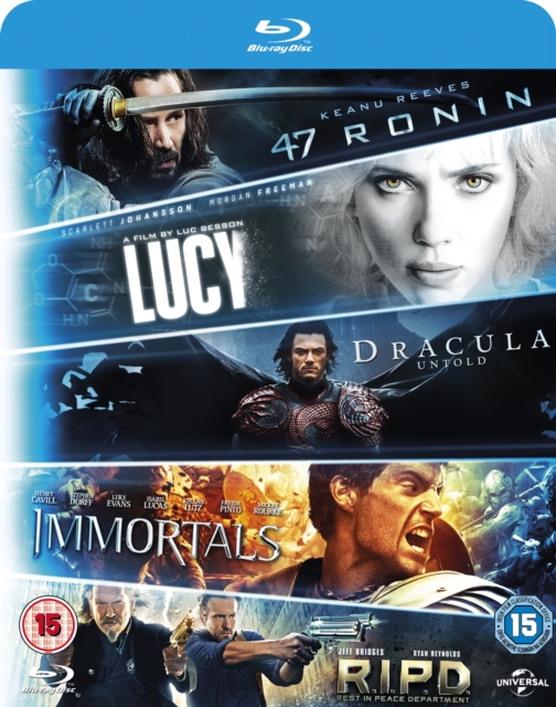 47 Ronin/R.I.P.D./Immortals/Dracula Untold/Lucy 2014 Blu-ray / Box Set - MangaShop.ro
