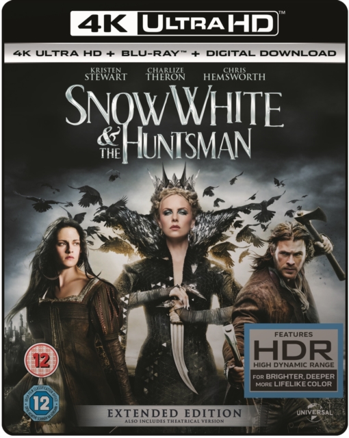 Snow White & The Huntsman 4K Ultra HD+Blu-Ray+Digital - MangaShop.ro