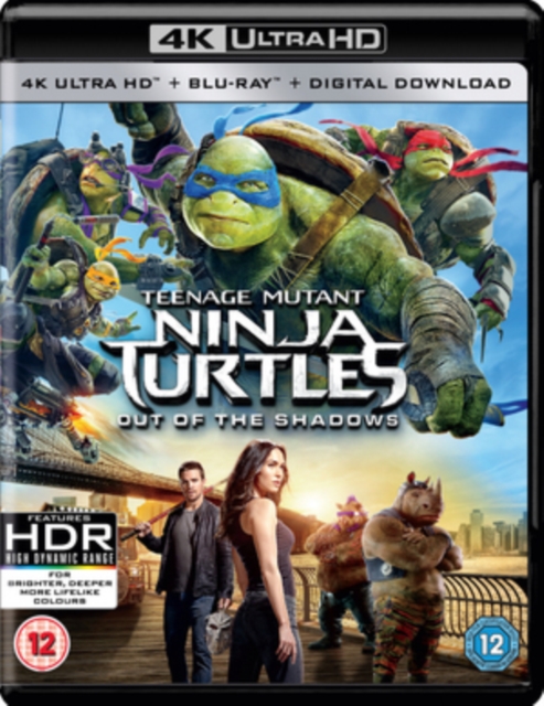 TMNT - Teenage Mutant Ninja Turtles - Out Of The Shadows 4K Ultra HD - MangaShop.ro