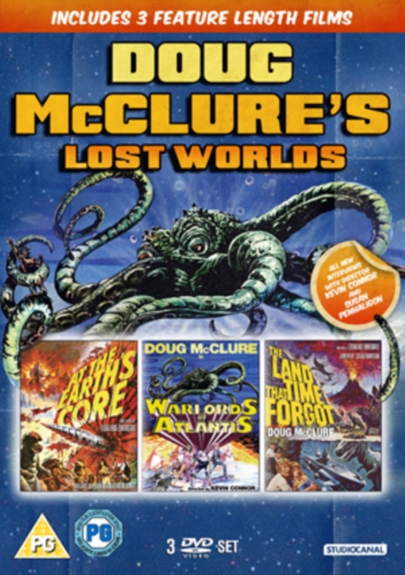 Doug McClures Lost Worlds - At The Earth Core / Warlords Of Atlantis / The Land That Time Forgot DVD - MangaShop.ro