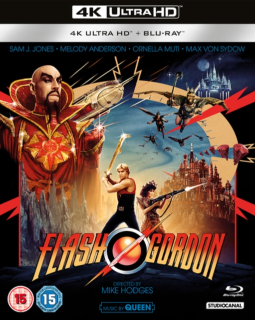 Flash Gordon 1980 Blu-ray / 4K Ultra HD + Blu-ray - MangaShop.ro