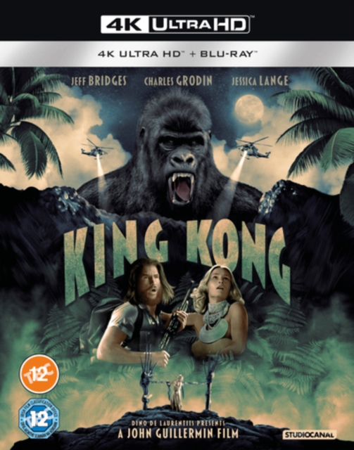 King Kong 1976 Blu-ray / 4K Ultra HD + Blu-ray (Restored) - MangaShop.ro
