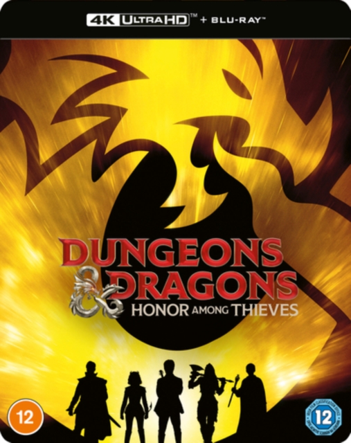 Dungeons & Dragons: Honour Among Thieves 2023 Blu-ray / 4K Ultra HD + Blu-ray (Steelbook) - MangaShop.ro