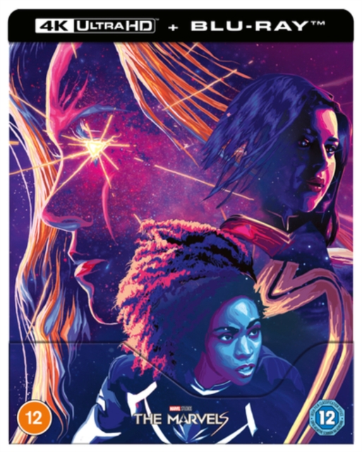 The Marvels 2023 Blu-ray / 4K Ultra HD + Blu-ray (Steelbook) - MangaShop.ro