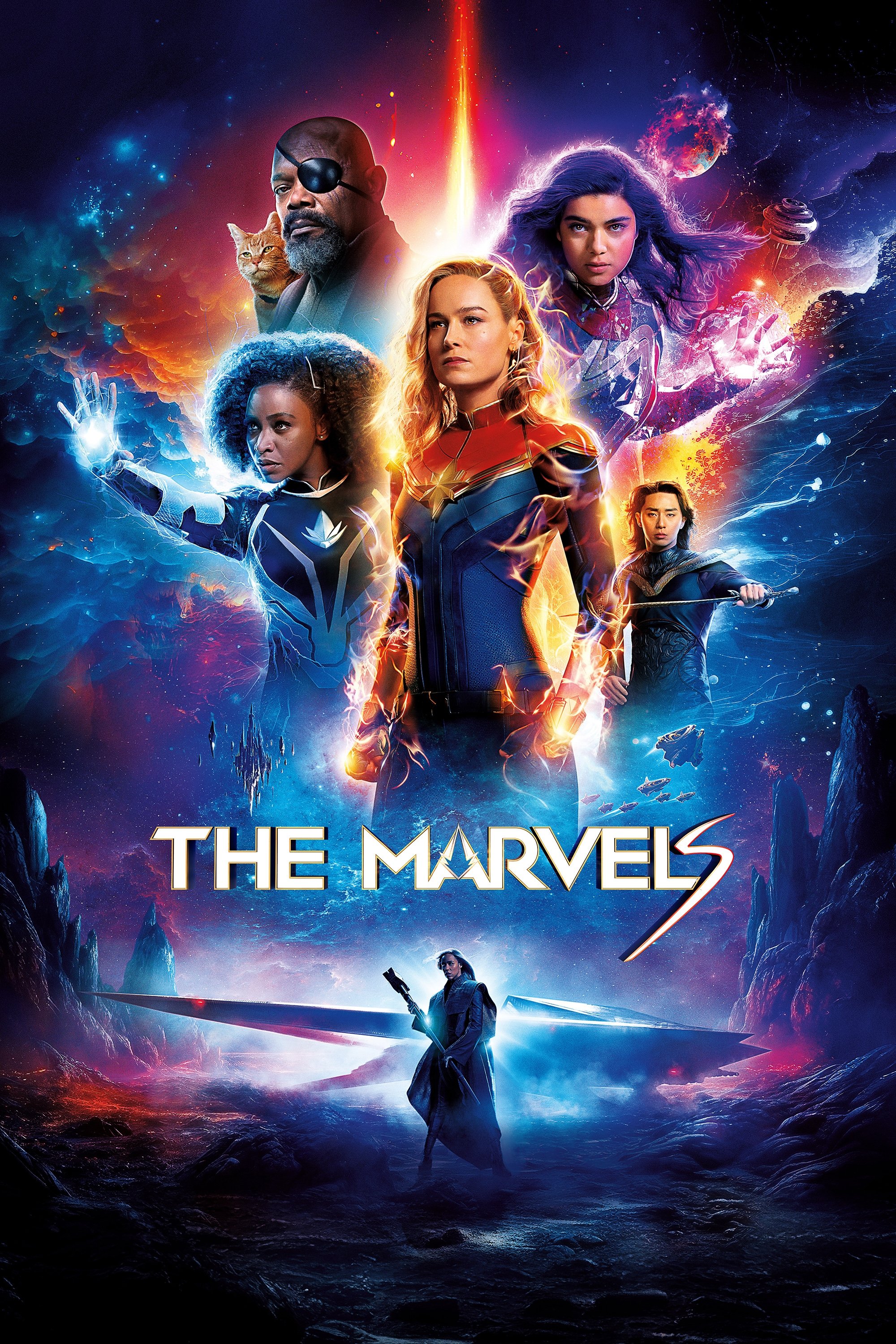 The Marvels 2023 DVD - MangaShop.ro