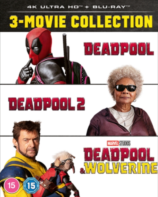 Deadpool: 3-movie Collection 2024 Blu-ray / 4K Ultra HD + Blu-ray (Boxset) - MangaShop.ro