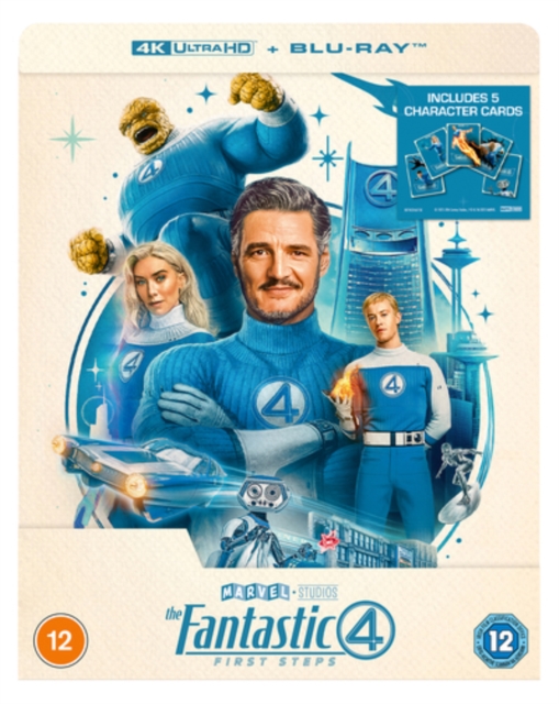 Marvel Studios' The Fantastic Four 2025 (Limited Edition Steelbook) Blu-Ray / 4k - MangaShop.ro