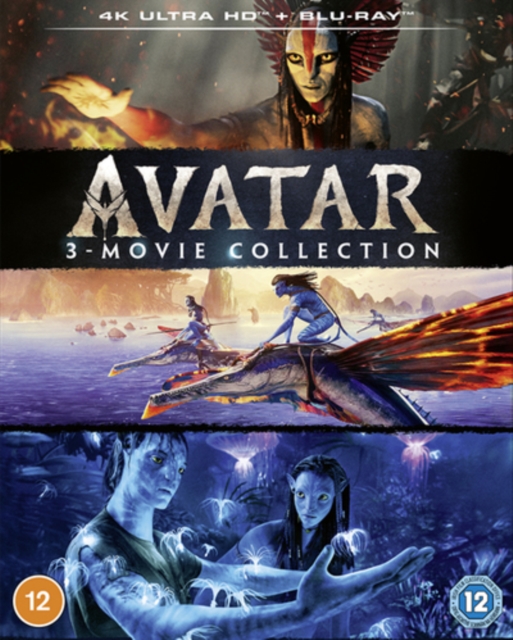Avatar: 3-movie Collection 2025 Blu-ray / 4K Ultra HD + Blu-ray (Boxset) - MangaShop.ro