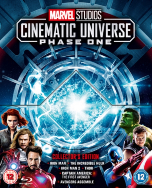 Marvel Studios Cinematic Universe: Phase One 2012 Blu-ray / Collector's Edition Box Set - MangaShop.ro