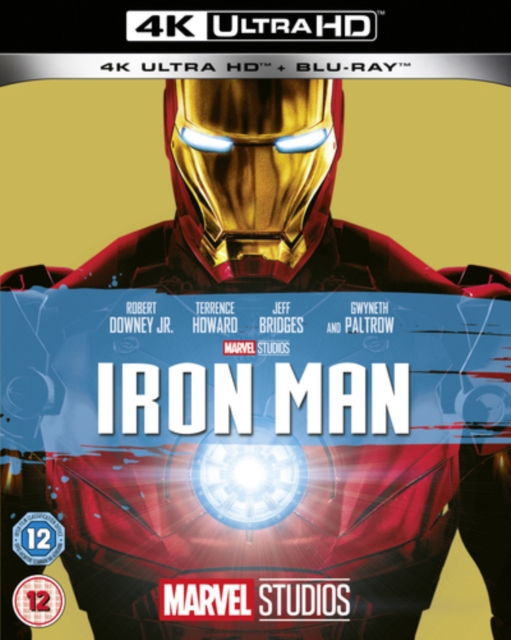 Iron Man 2008 Blu-ray / 4K Ultra HD + Blu-ray - MangaShop.ro