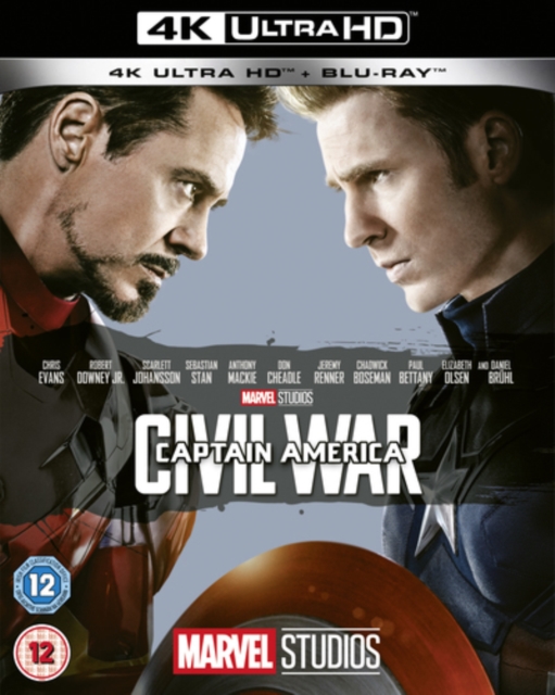 Captain America: Civil War 2016 Blu-ray / 4K Ultra HD + Blu-ray - MangaShop.ro