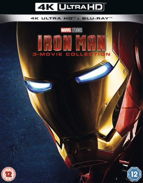 Iron Man 1-3 2013 Blu-ray / 4K Ultra HD + Blu-ray (Boxset) - MangaShop.ro