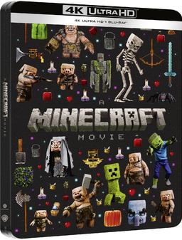 A Minecraft Movie 2025 (Steelbook Collectors Edition) Blu-Ray / 4k - MangaShop.ro