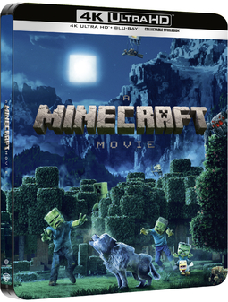 A Minecraft Movie 2025 (Steelbook Night Scene) Blu-Ray / 4k - MangaShop.ro
