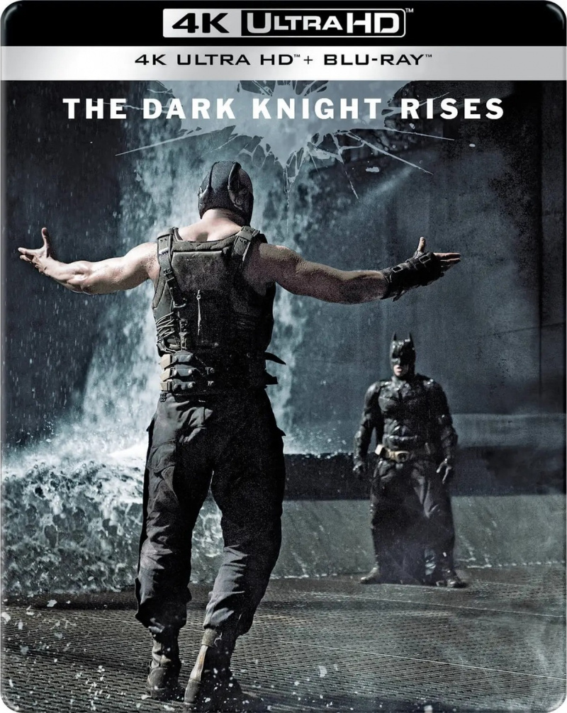 Batman - The Dark Knight Rises (2012) Limited Edition Steelbook 4K Ultra HD + Blu-Ray - MangaShop.ro