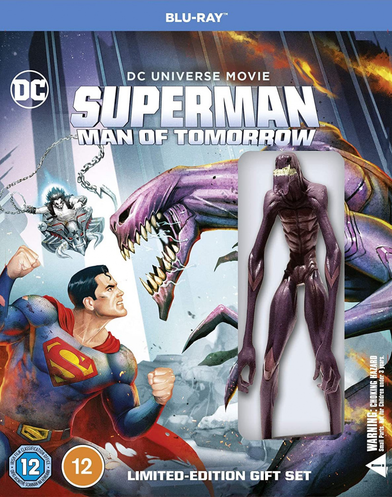 DC Universe Movie - Superman - Man Of Tomorrow 2020 Blu-Ray + Mini Figure - MangaShop.ro