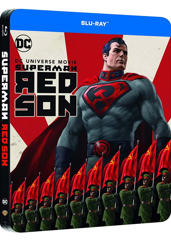 DC Universe Movie - Superman - Red Son 2020 Limited Edition Steelbook Blu-Ray - MangaShop.ro