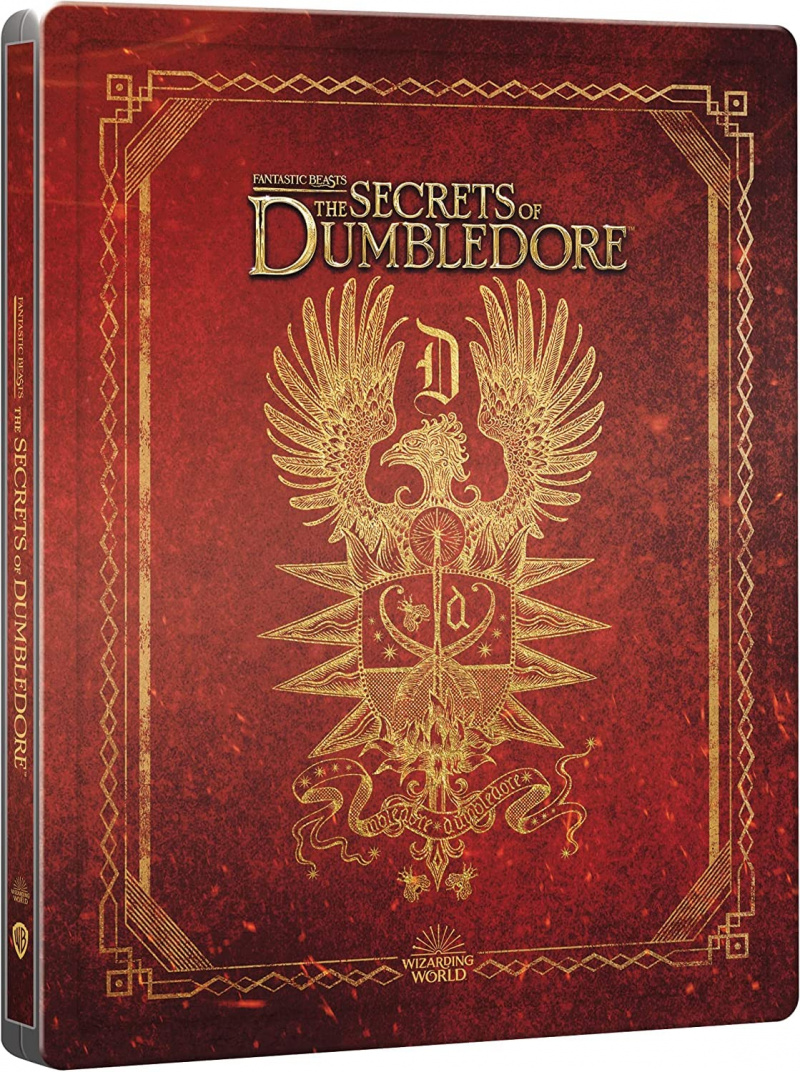 Fantastic Beasts 3 - The Secrets Of Dumbledore 2022 Limited Edition Newt Case 4K Ultra HD - MangaShop.ro