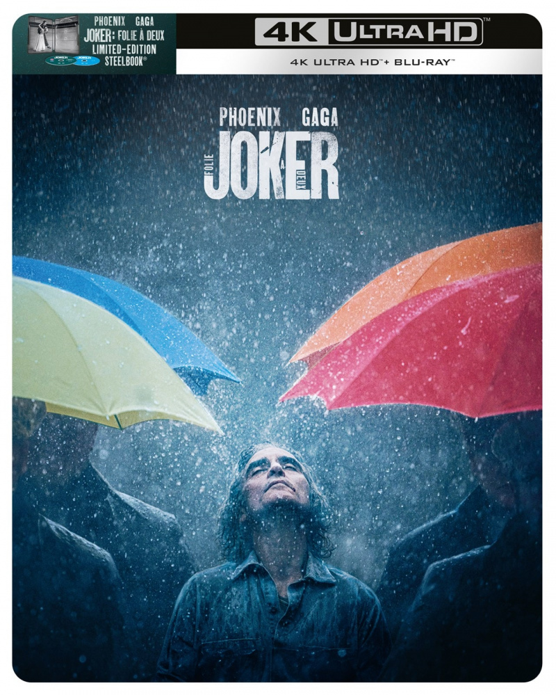 Joker: Folie A Deux 2024 (Steelbook) (Rain) Blu-Ray / 4k - MangaShop.ro