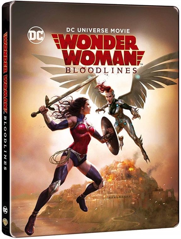 Wonder Woman Bloodlines 2019 Steelbook Blu-Ray - MangaShop.ro