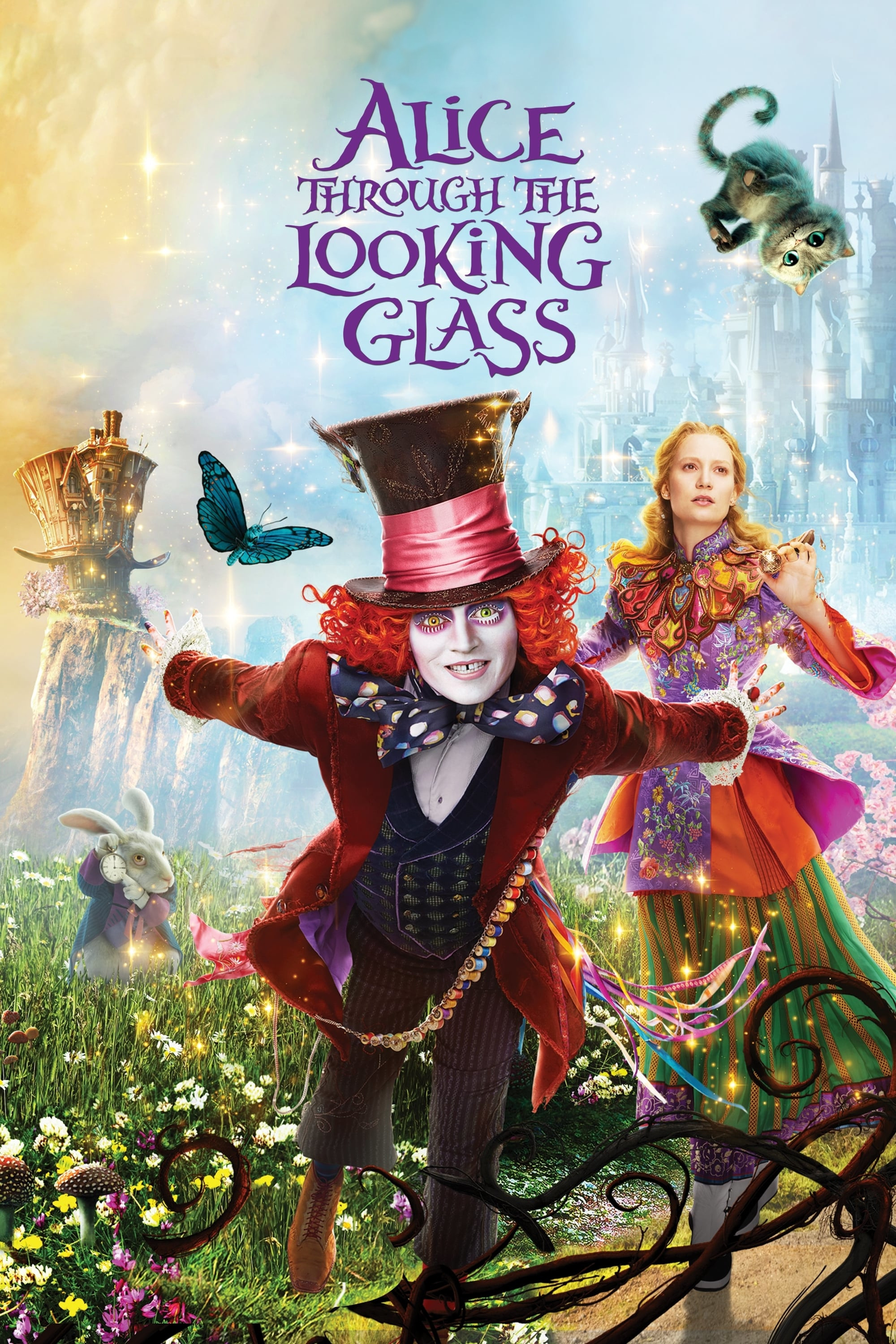 Alice Through the Looking Glass 2016 DVD - MangaShop.ro