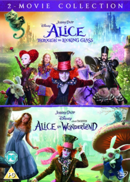 Alice Through The Looking Glass / Alice In Wonderland DVD - MangaShop.ro