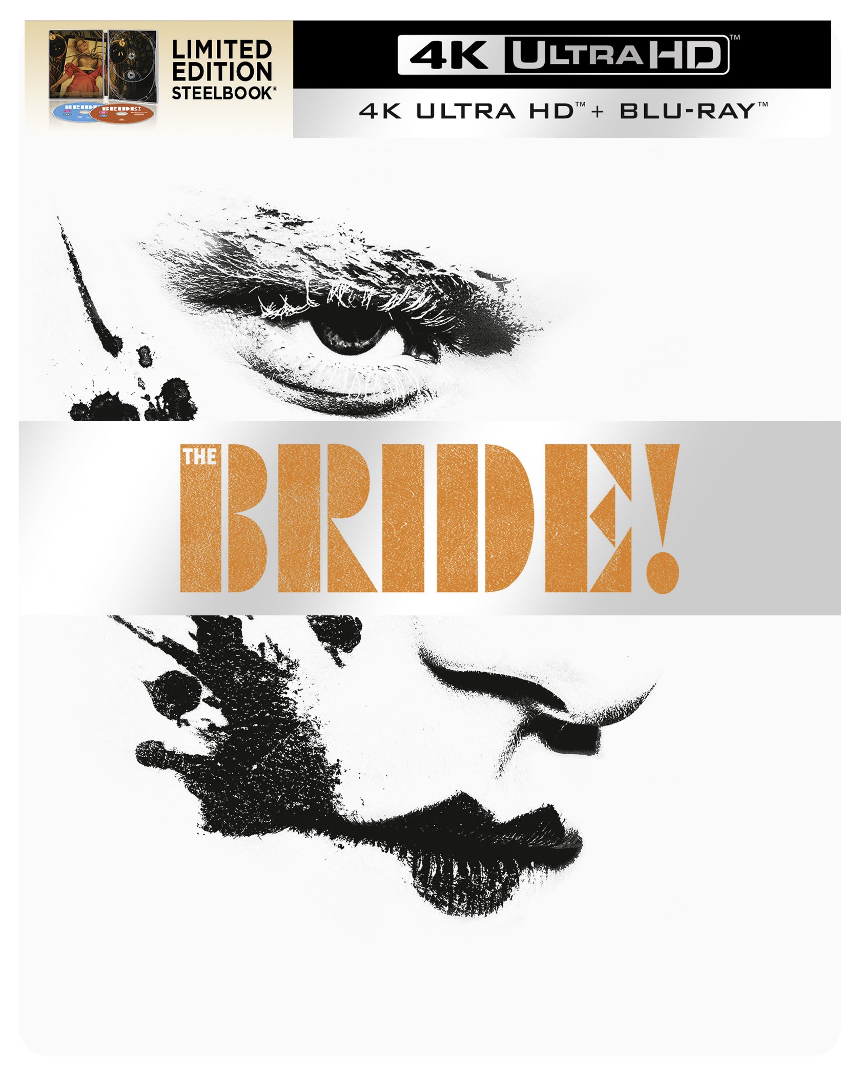 The Bride! 2026 Blu-ray / 4K Ultra HD + Blu-ray (Limited Edition Steelbook) - MangaShop.ro