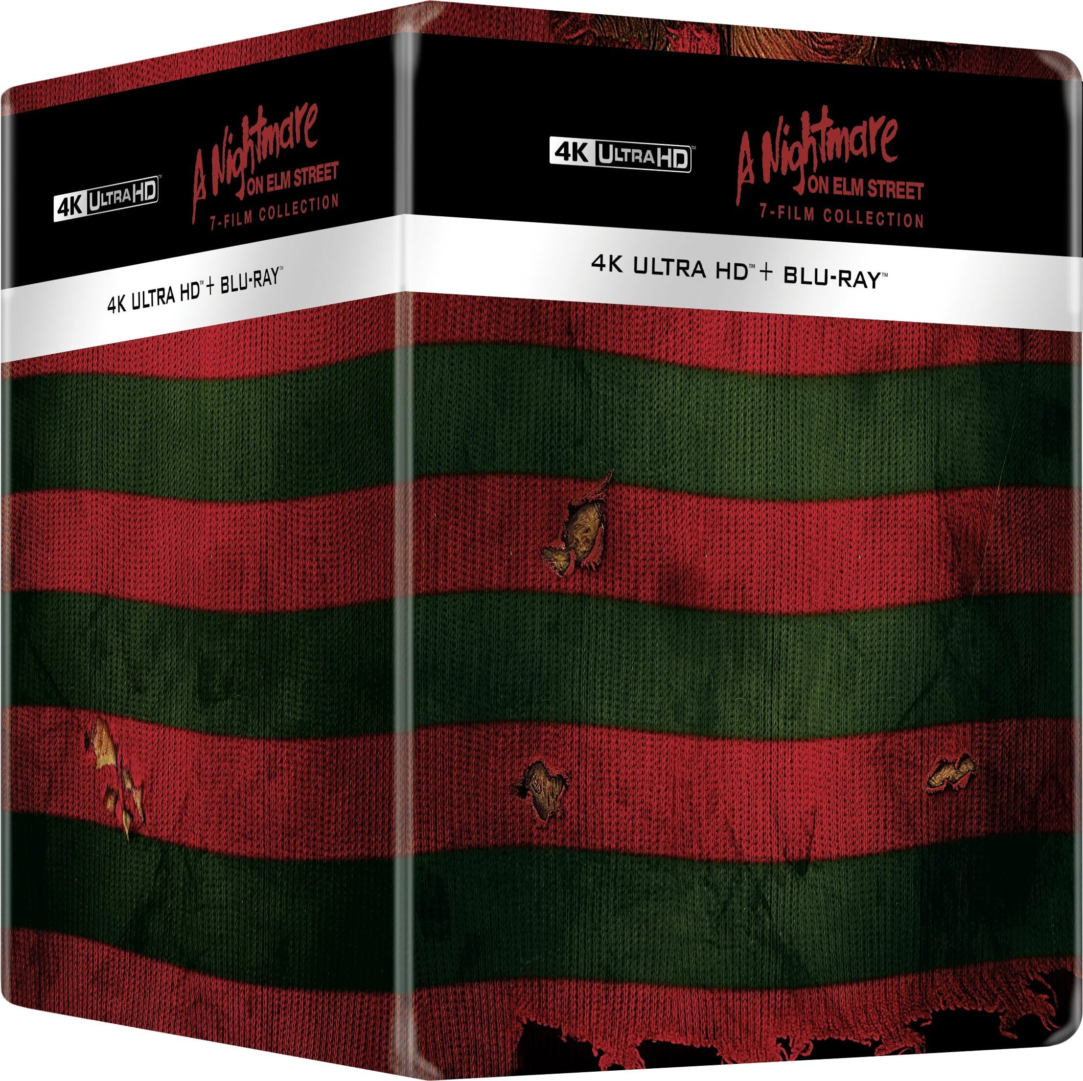 A Nightmare On Elm Street: 7-Film Collection 1994 Blu-ray / 4K Ultra HD + Blu-ray (Steelbook Box Set) - MangaShop.ro