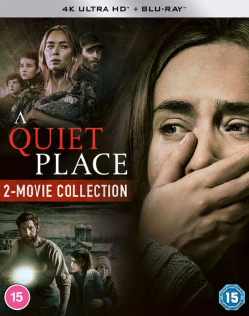 A   Quiet Place: 2-movie Collection 2020 Blu-ray / 4K Ultra HD + Blu-ray (Boxset) - MangaShop.ro