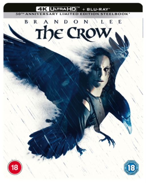 The Crow 1994 Blu-ray / 4K Ultra HD + Blu-ray (30th Anniversary Steelbook) - MangaShop.ro