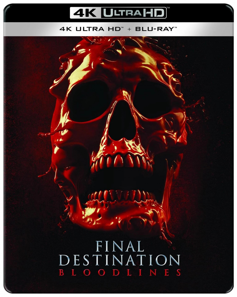 Final Destination: Bloodlines 2025 (Alt Skull Steelbook Edition) Blu-Ray / 4k - MangaShop.ro