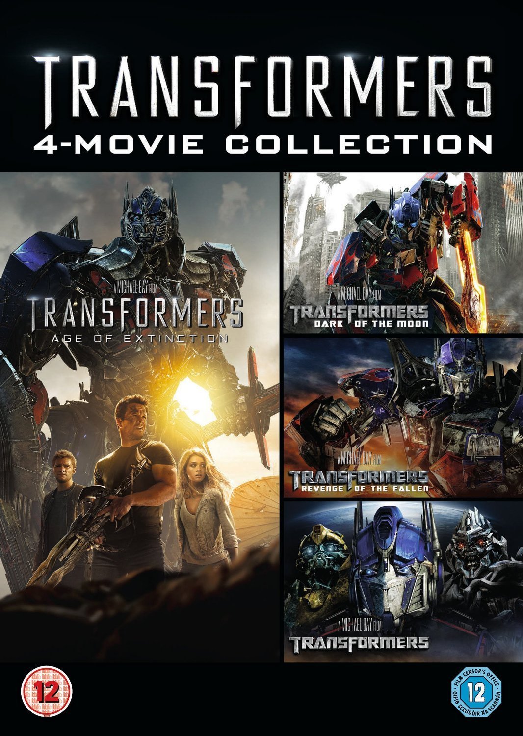 Transformers: 4-movie Collection 2014 DVD / Box Set - MangaShop.ro