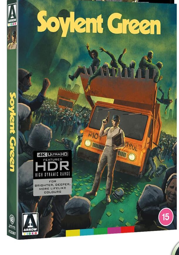 Soylent Green 1973 Blu-ray / 4K Ultra HD (Restored Limited Edition) - MangaShop.ro