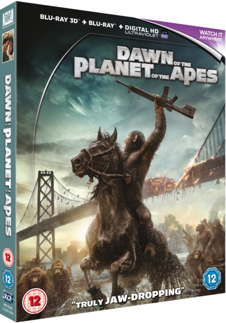Planet Of The Apes - Dawn Of The Planet Of The Apes 3D Blu-Ray - MangaShop.ro