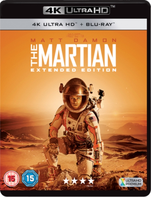 The Martian: Extended Edition 2015 Blu-ray / 4K Ultra HD + Blu-ray - MangaShop.ro