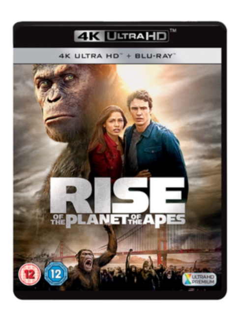 Rise of the Planet of the Apes 2011 Blu-ray / 4K Ultra HD + Blu-ray + Digital HD - MangaShop.ro