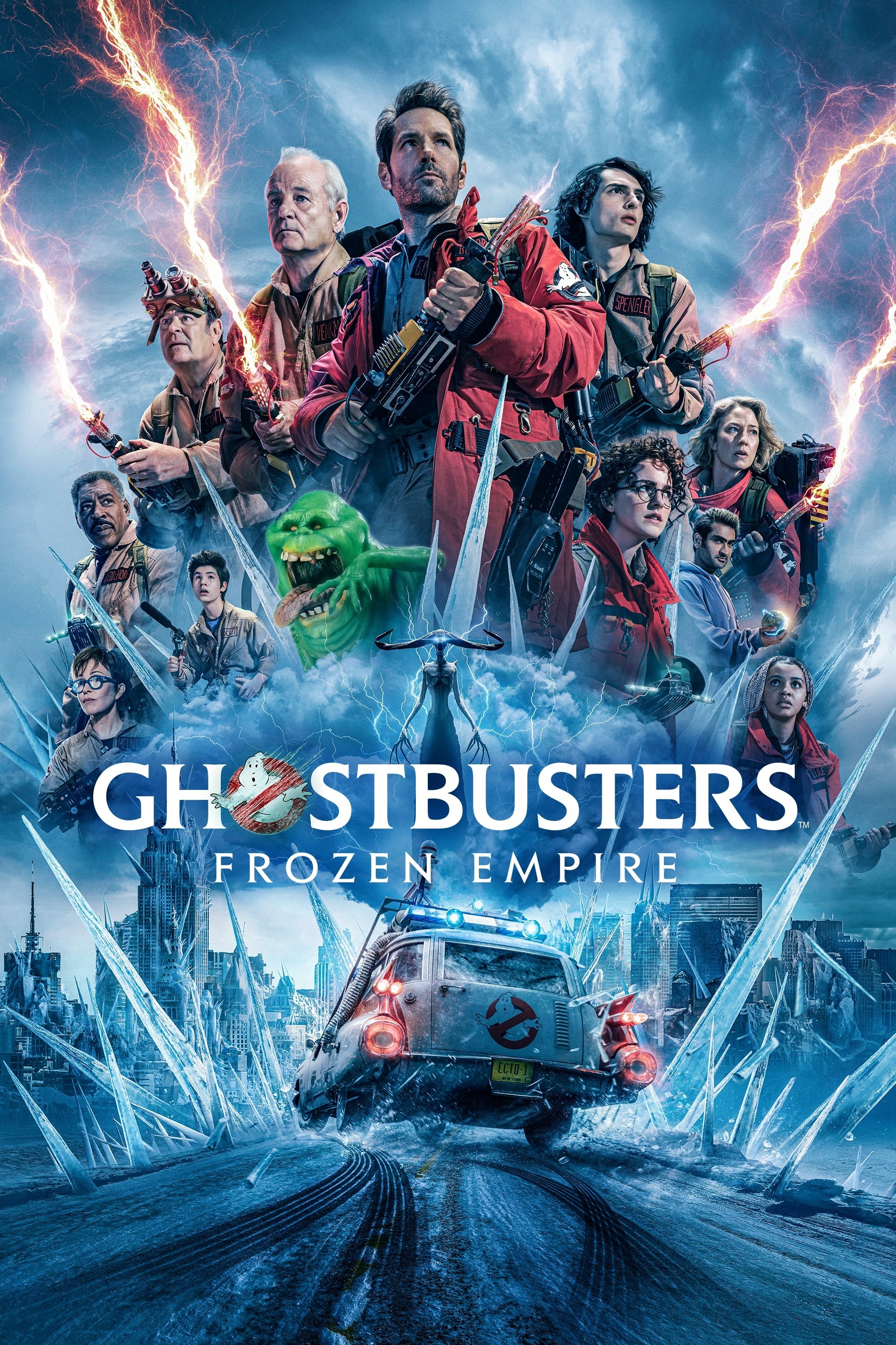 Ghostbusters: Frozen Empire 2024 Blu-ray / 4K Ultra HD + Blu-ray (Steelbook v2) - MangaShop.ro