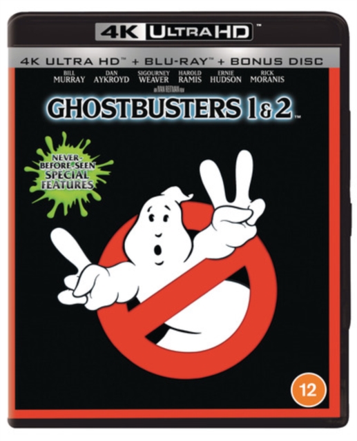 Ghostbusters/Ghostbusters 2 1989 Blu-ray / 4K Ultra HD + Blu-ray (Boxset) - MangaShop.ro