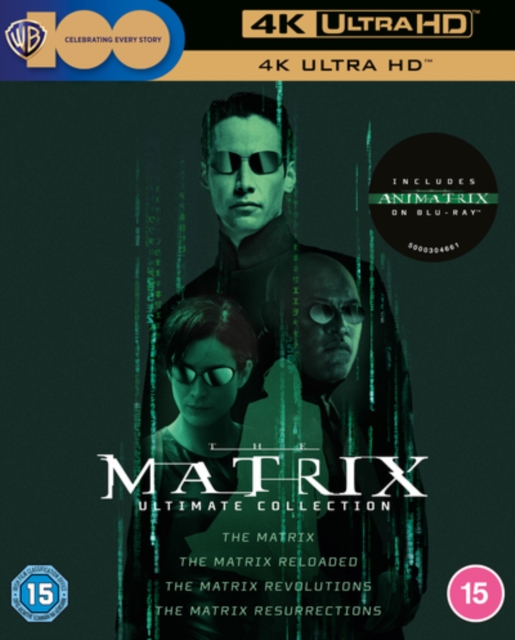The Matrix: The Ultimate Collection 2021 Blu-ray / 4K Ultra HD + Blu-ray (Boxset) - MangaShop.ro