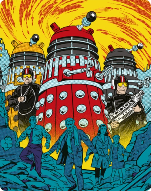Daleks' Invasion Earth 2150 A.D. 1966 Blu-ray / 4K Ultra HD + Blu-ray (Steelbook) - MangaShop.ro