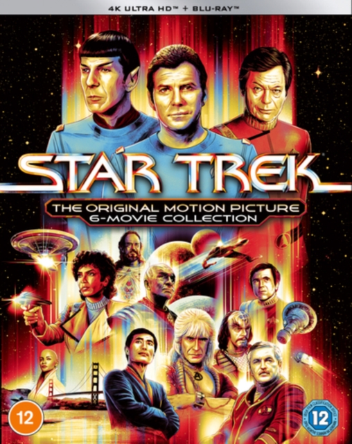 Star Trek: The Movies 1-6 1991 Blu-ray / 4K Ultra HD + Blu-ray (Boxset) - MangaShop.ro