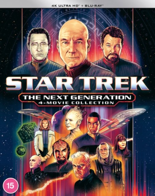 Star Trek the Next Generation: Movie Collection 2002 Blu-ray / 4K Ultra HD + Blu-ray (Boxset) - MangaShop.ro