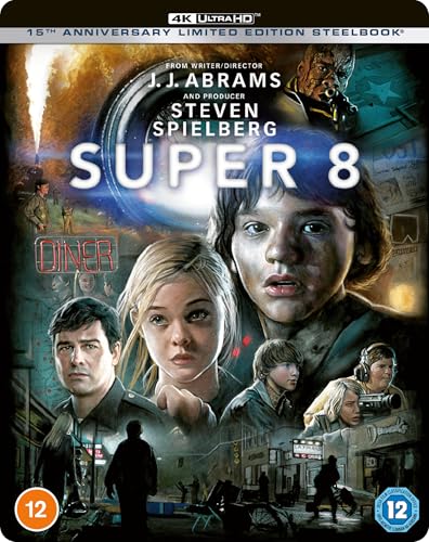Super 8 2011 Blu-ray / 4K Ultra HD (15th Anniversary Limited Edition Steelbook) - MangaShop.ro